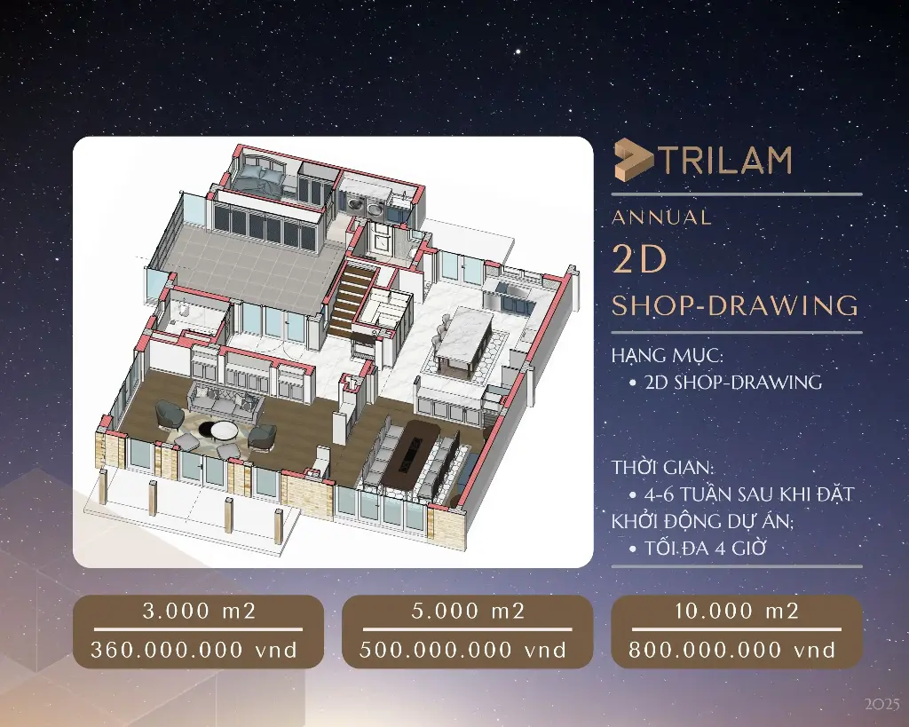 2D Shop-drawing (Annual)